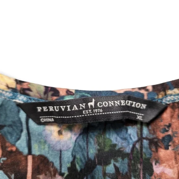 PERUVIAN CONNECTION Bahia Dress XL - Picture 3 of 6